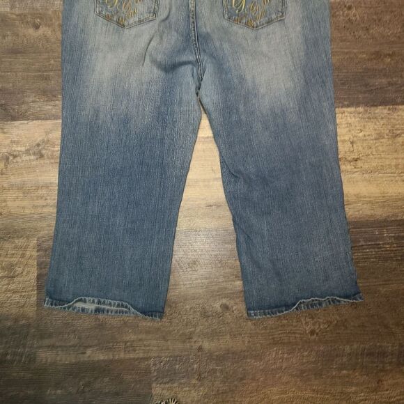 G Unit Clothing Co Cropped y2k Jeans - Picture 6 of 11